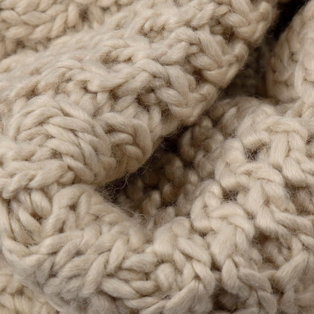 Eisbär Tonella Loopschal Strickschal Schal Winterschal Damenschal Rundschal Damen/Herren - Made in A