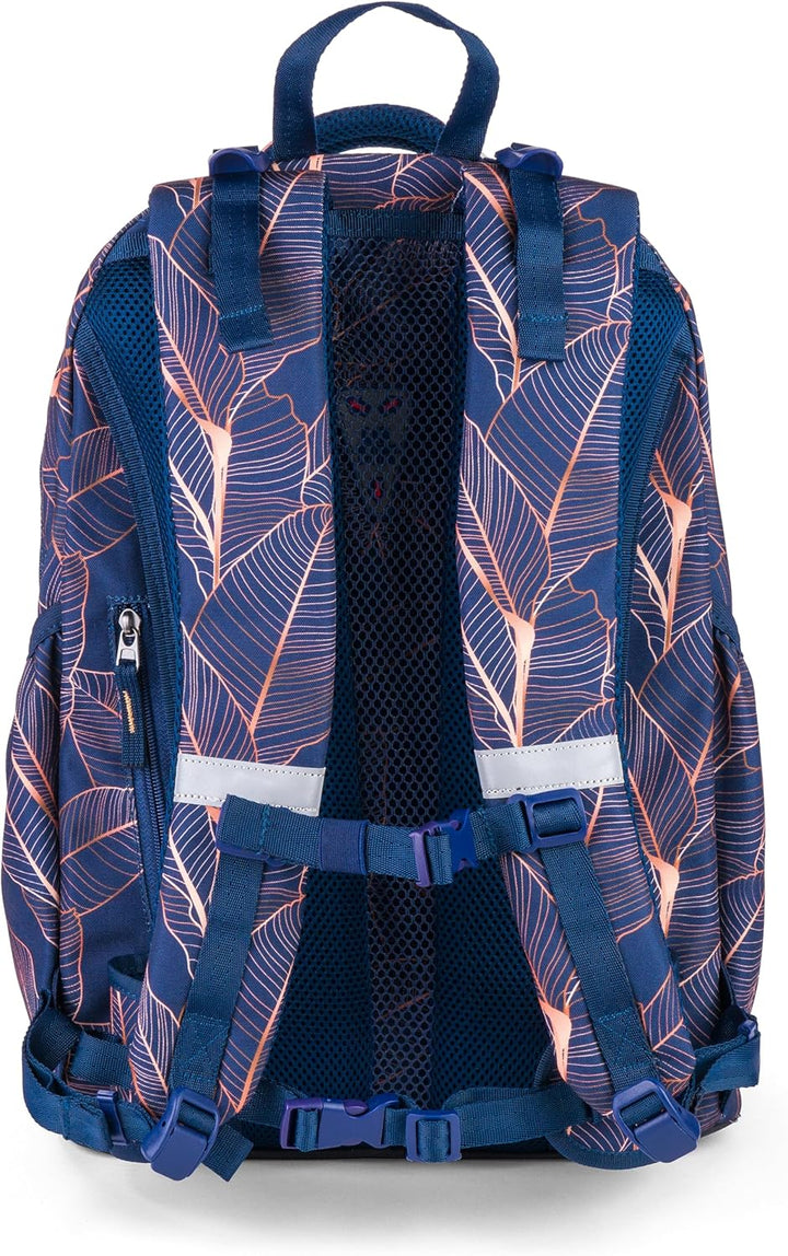 JOLLY Next Generation Rucksack, 8-teilig, verstellbare Schultergurte und Brustgurt, Zwei grosse Fäch