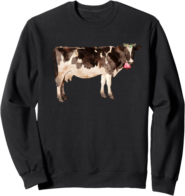 T-Shirt mit Kuhmotiv Sweatshirt