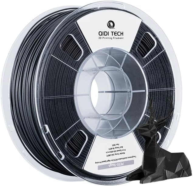 QIDI TECH PETG-Tough 3D Drucker Filament, Zähigkeit PETG Filament 1.75mm, 3D Druck Filament 1kg Spul