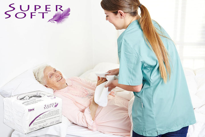 SuperSoft (Das Original), 150 seifenfreie Wisch- & Pflegetücher, trocken, aus Viskose & PES, sehr we