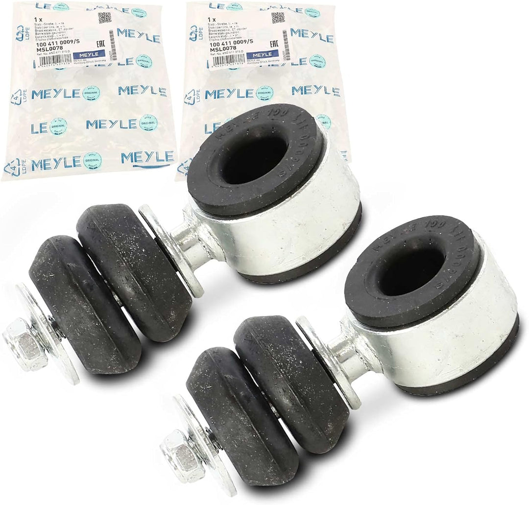 2x Original MEYLE 1004110009/S Koppelstange Stabilisator Vorne Kompatibel mit Arosa 6H 1997-2004 Fel