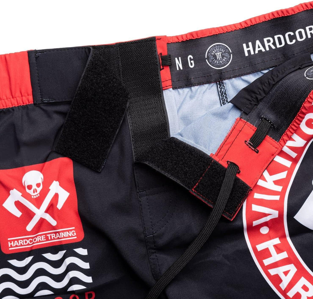 Hardcore Training Fight Shorts Kurze Hose Herren MMA BJJ Grappling Fitness Boxen Muay Thai No Gi XS