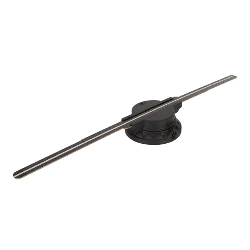 3D Hologramm Fan, 16,9 Zoll 3D Hologramm Projektor Werbedisplay mit 234 LED Perlen, WiFi Bluetooth 3