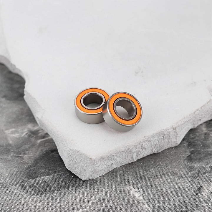 4 Stück 5 X 10 X 4 Mm Edelstahl-Hybrid-Keramik-Kugellager Geeignet für die Meisten Angelgeräte