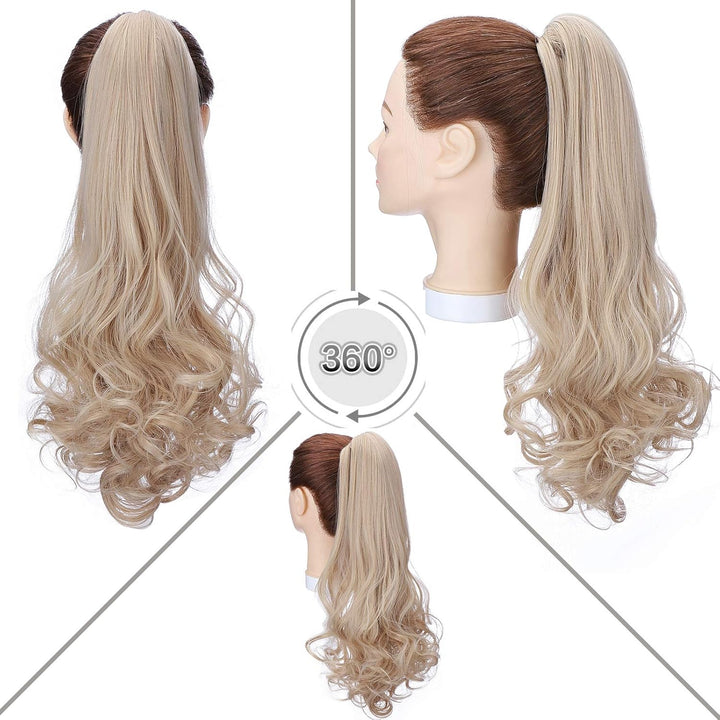 SEGO Ponytail Extension Pferdeschwanz Zopf mit Klammer Haarteil Haarverlängerung Hair Piece Haar Hit