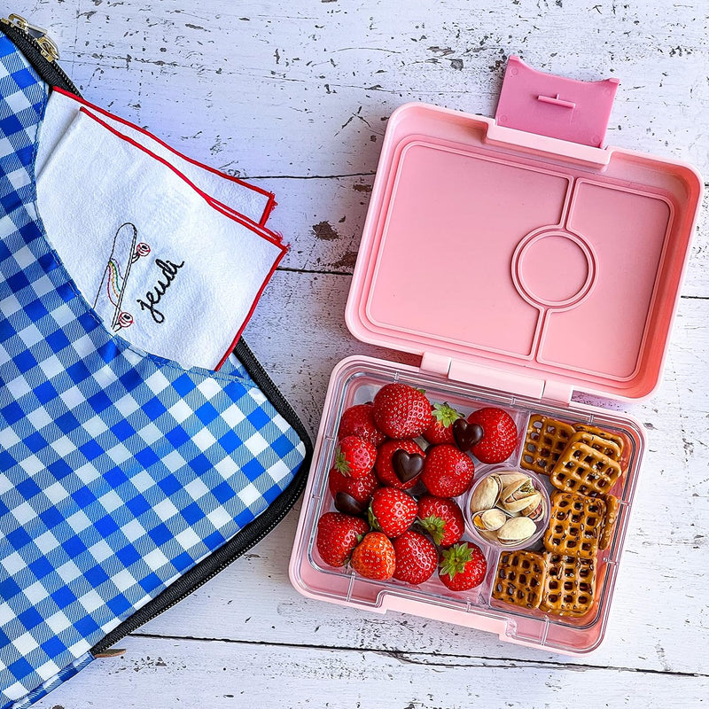 yumbox Snack S Lunchbox - kleine Brotdose mit 3 Fächern | Kinder Bento Box für Kindergarten, Schule