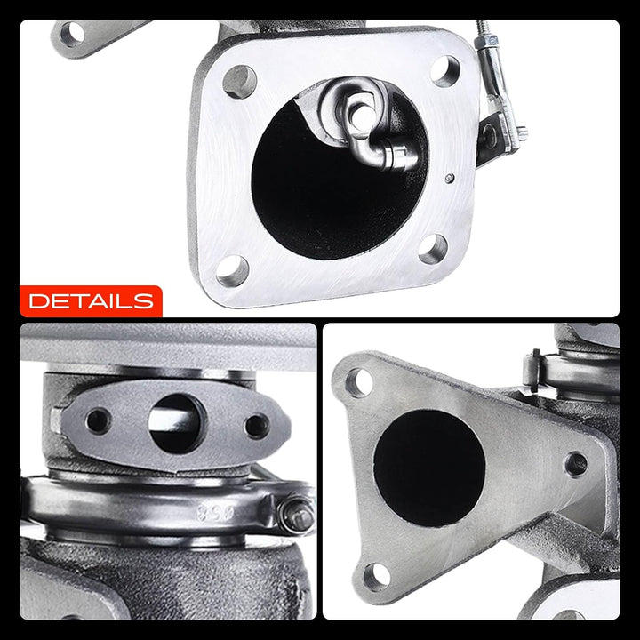Frankberg Turbolader Kompatibel mit Transit FB FC FD FS FZ FF FM FN 2.2 TDCi 2006-2014 Transit Tourn