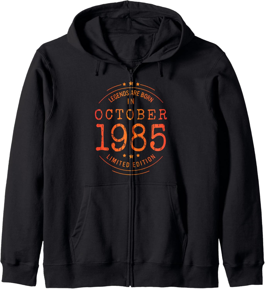 Geburtstag Oktober 1985 Limited Geschenk Edition Vintage Kapuzenjacke