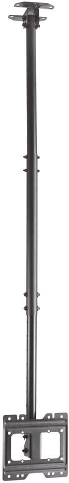 AISENS – CT43TSE-053 – Deckenhalterung Eco drehbar, neigbar und ausziehbar für Monitor/TV 50 kg von