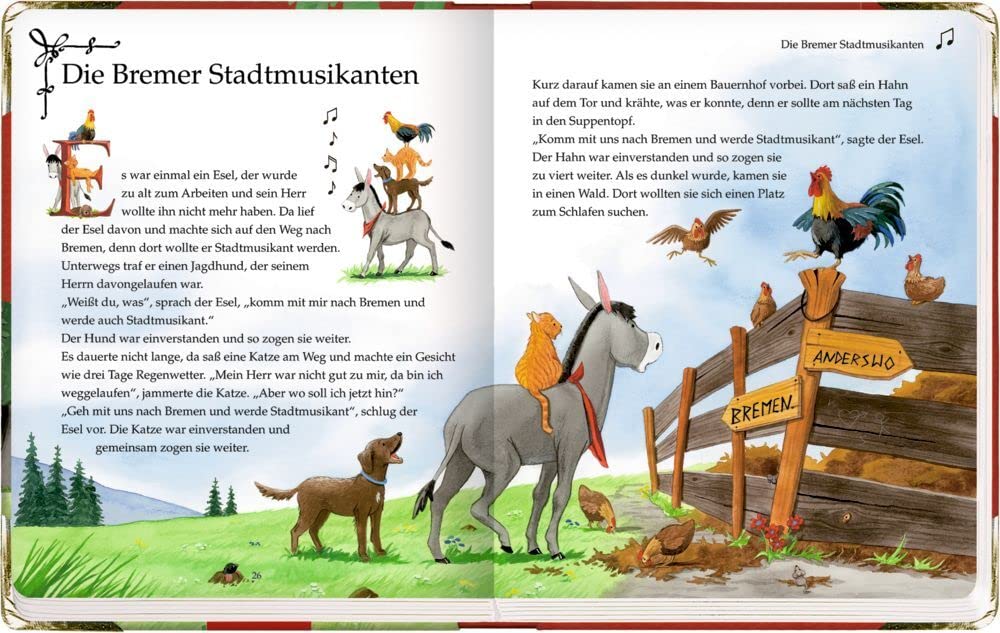 Es war einmal ... Meine ersten Märchen der Brüder Grimm (Bücher für die Kleinsten), Pappband