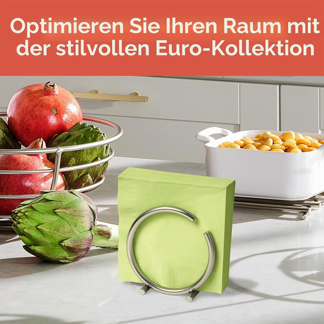 Spectrum Diversified Euro, rund, vertikal, aufrechter Serviettenhalter Moderne Küchendekoration und