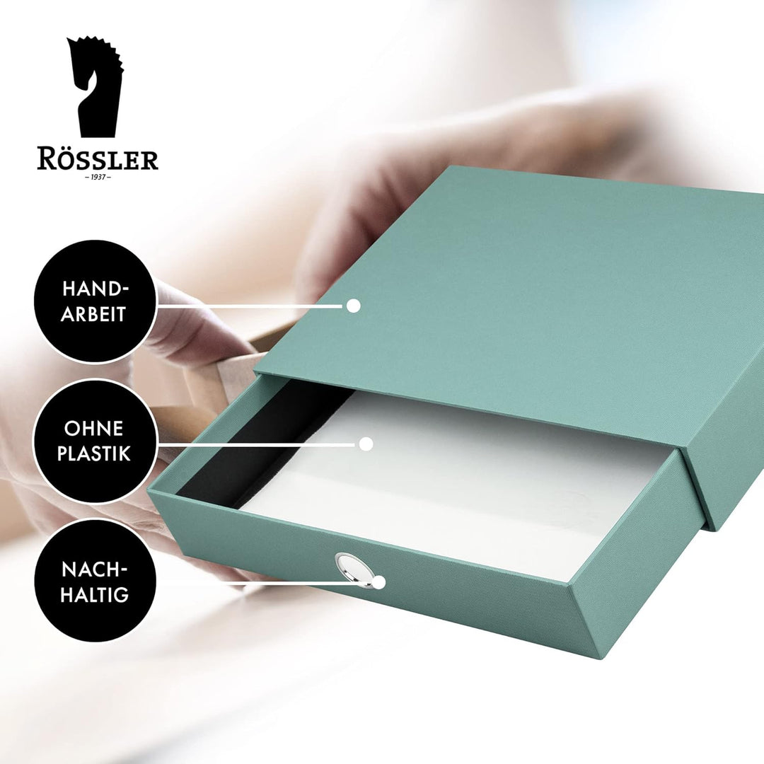 Rössler SOHO 1er Schubladenbox aus Papier | Büro Organizer Schreibtisch | Büro Zubehör & Bürobedarf