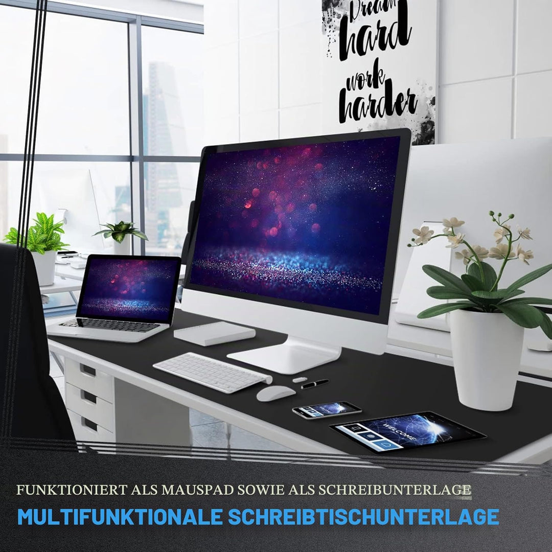 Knodel Tischunterlage, Schreibtischunterlage, 120 x 60cm PVC Tischunterlage, Laptop Tischunterlage,
