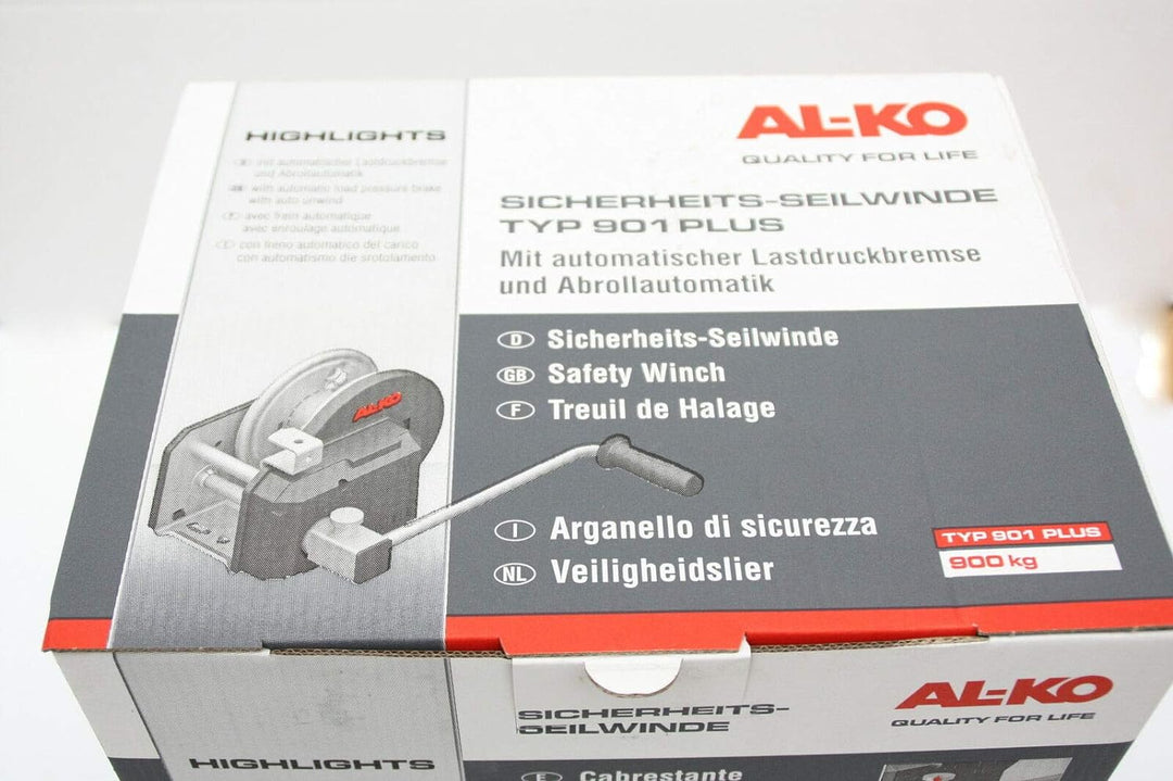 p4U Original AL-KO Optima Seilwinde 901 - A Plus Alko Abrollautomatik Handwinde Handseilwinde 173001