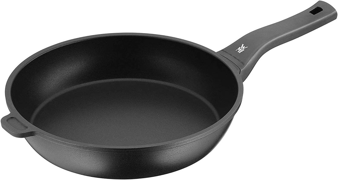 WMF Permadur Premium Schmorpfanne 28cm Induktion, mit Gegengriff, hoher Rand, Aluminium beschichtet,
