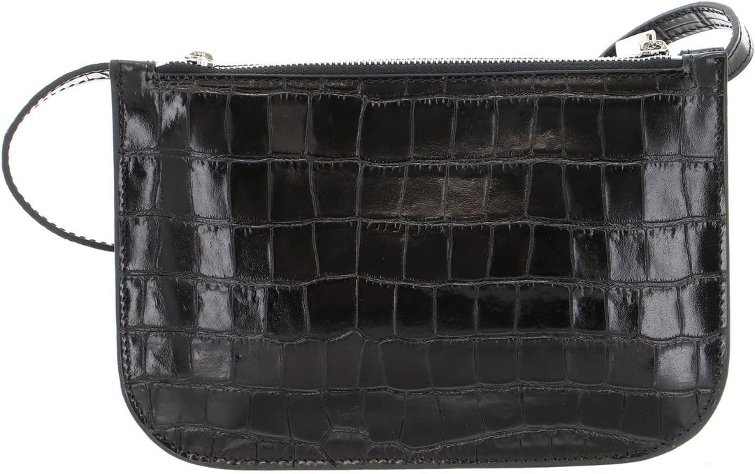 DECADENT Marcia Small Double Bag Croco black