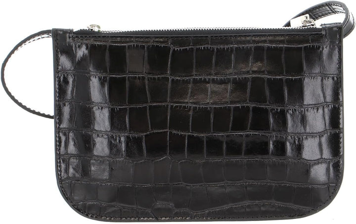 DECADENT Marcia Small Double Bag Croco black