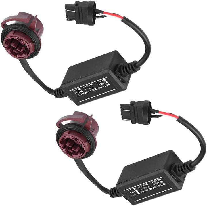 3157 LED-Lastwiderstände Plug-and-Play-Anti-Flicker-Kabelbaum, 2 STÜCKE Anti-Hyper-Blink-Blitzfehler
