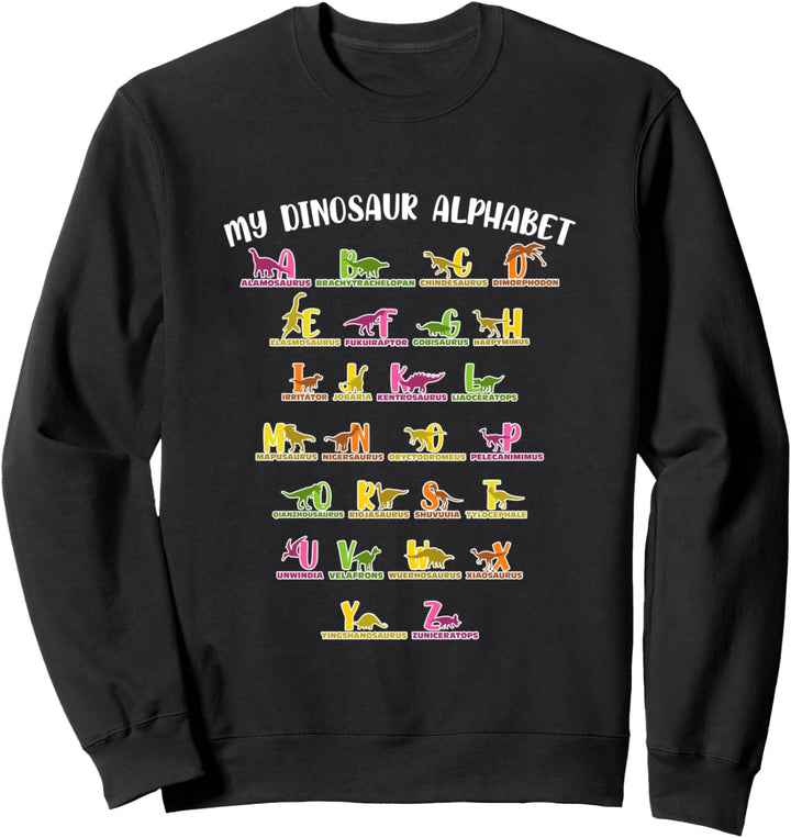My Dinosaur Alphabet Dino Sweatshirt
