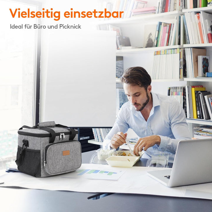 Lifewit Grosse Kühltasche Faltbar, Lunchtasche, Thermotasche Isoliertasche Picknicktasche für unterw