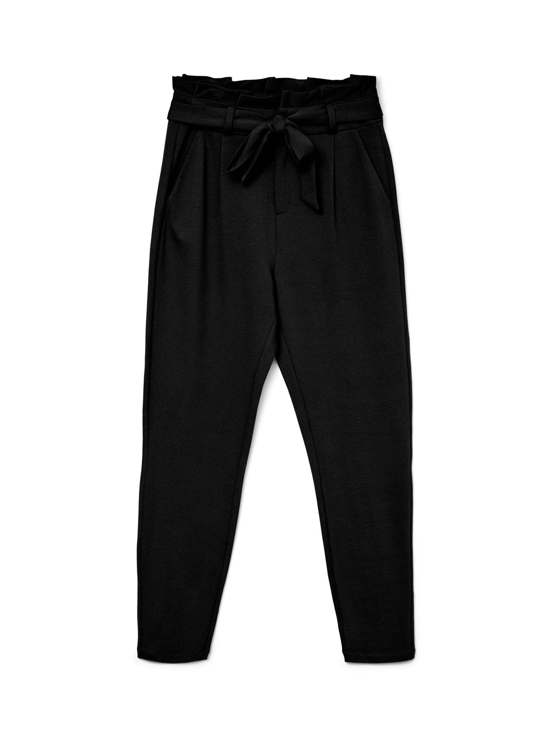 VERO MODA Female Paperbag Hose VMEVA Hohe Taille Hose XS / 34L Schwarz, XS / 34L Schwarz