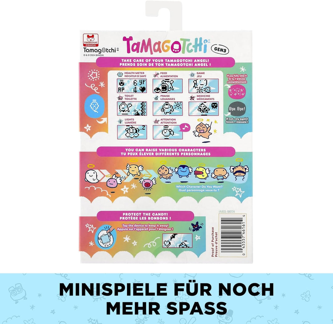 Bandai - Tamagotchi - Original Tamagotchi - Angel Lace - Elektronisches virtuelles Haustier mit Farb