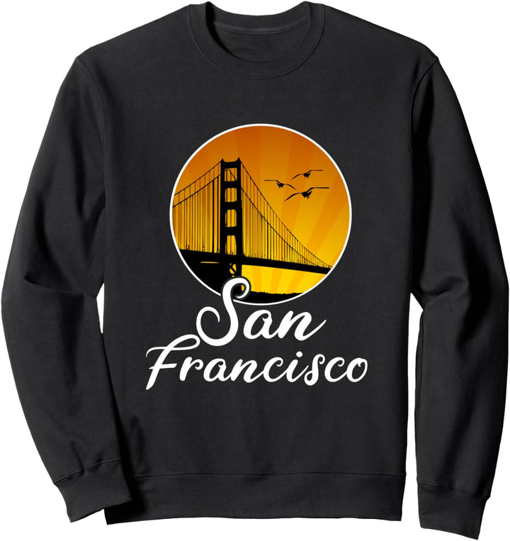 San Francisco Kalifornien USA Golden Gate Bridge Sweatshirt