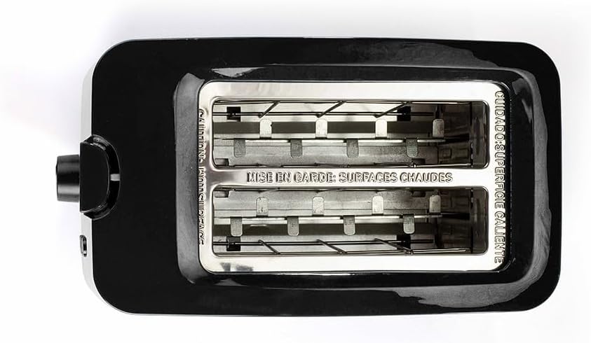 Livoo - Toaster 2 Schlitze DOD162N - 650-750W, 3 Funktionen, 7 Stufen, herausnehmbare Krümelauffangs