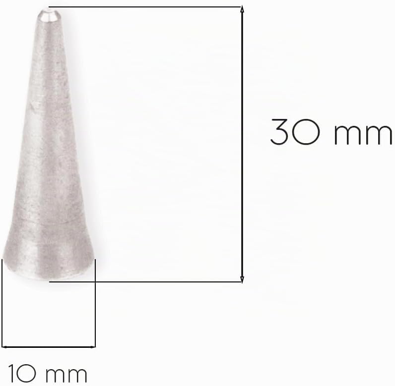 Fritz Cox Kerzen-Leuchter Edelstahl (Noble 12cm), Noble 12cm