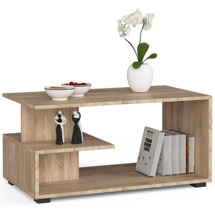 AKORD Couchtisch Holz | Pin 90x45x51cm| Schrank für Wohnzimmer | Schlafzimmer Schrank | Minimalistis