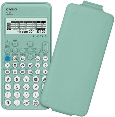 Casio Schulrechner FX-92 College Classwiz Engineering/Wissenschaftler Grün