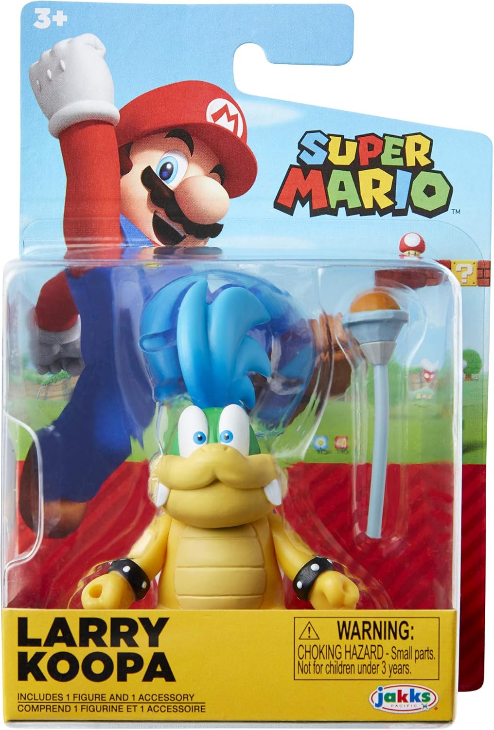 SUPER MARIO Actionfigur Larry Koopa Sammelspielzeug 6,3 cm