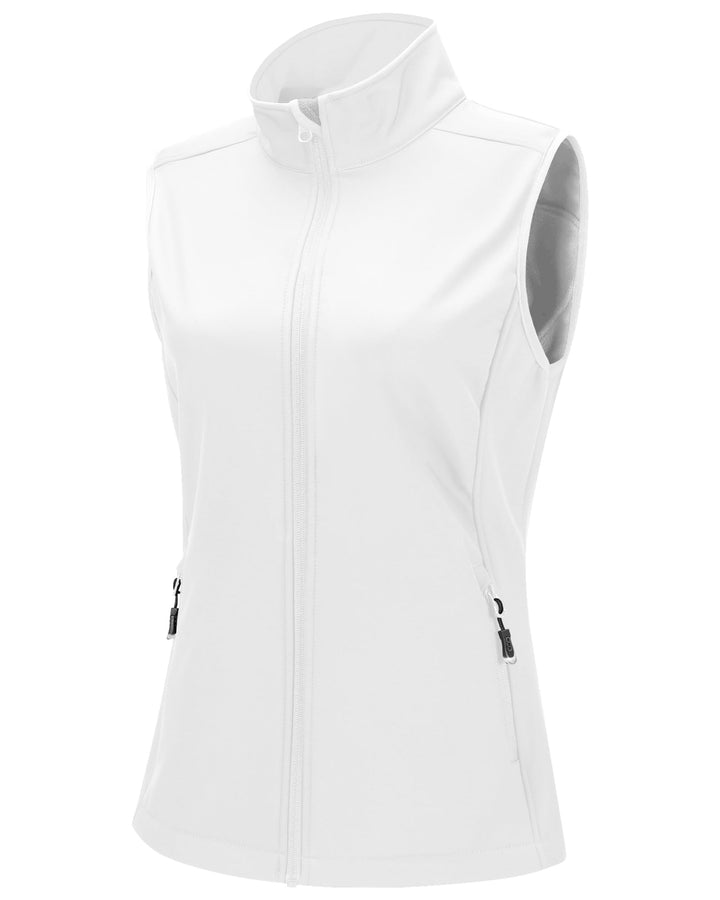 33,000ft Weste Damen Outdoor Leichte Softshell-Weste Ärmellose Jacke Winddichte Fleece Damenweste fü