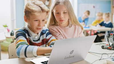 LEXIBOOK LAPTAB 10 Laptop mit Touchscreen, entworfen für die ganze Familie, pädagogische und lustige