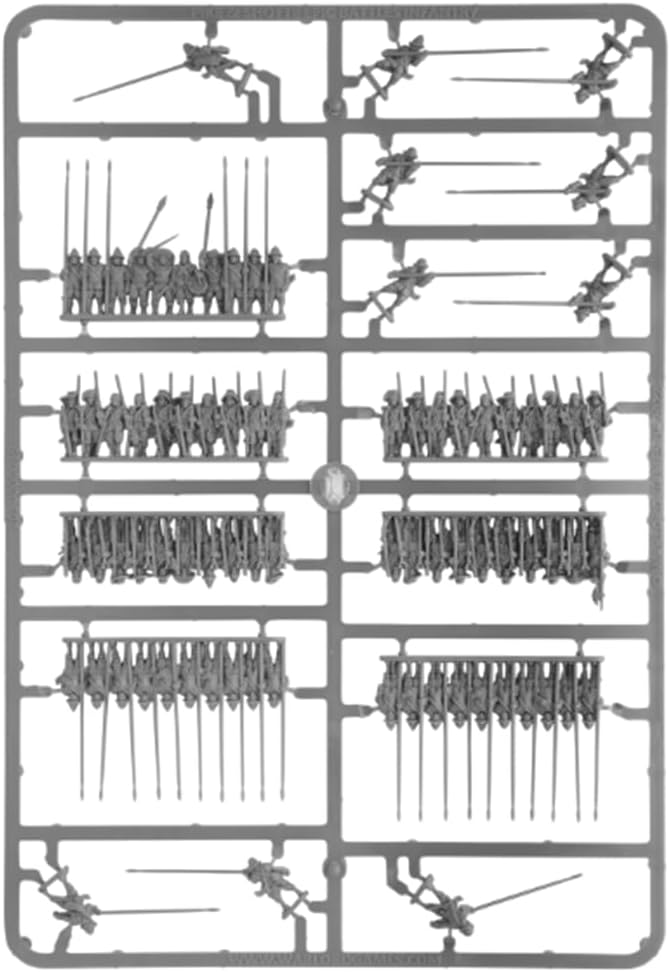 Warlord Games Thirty Years War Infantry Battalia - Kunststoff-Miniaturen für Hecht &amp; Shotte Epic Bat