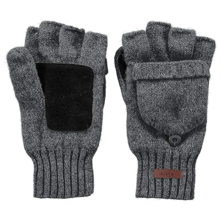 Barts Handschuhe Klapp-Fäustlinge Haakon Bumgloves, Charcoal