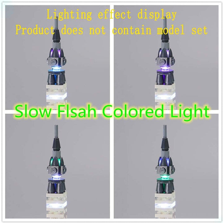 GEAMENT Verbesserte Version Licht-Set für New York City - Kompatibel mit Lego Architecture 21028 Bau