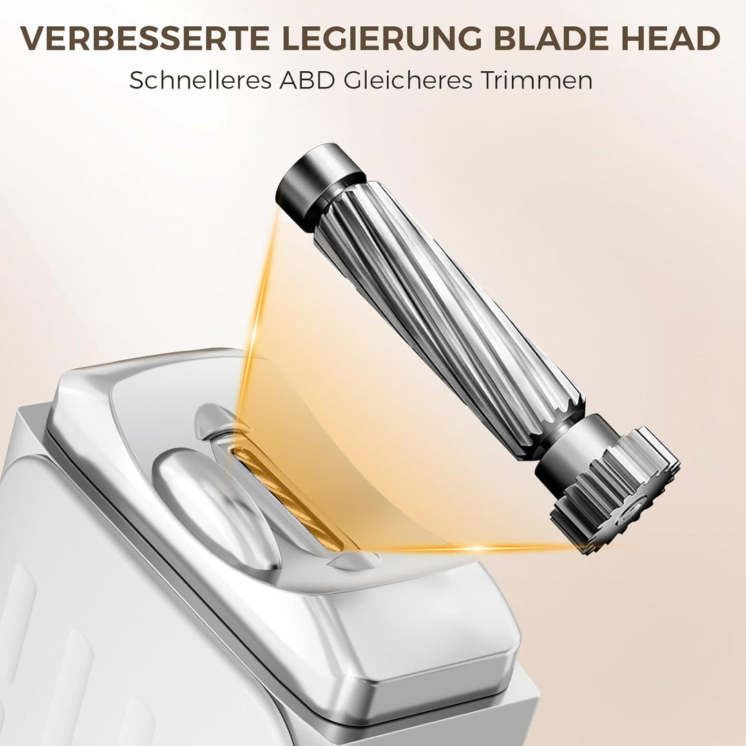Elektrischer Nagelknipser, Nagelreste mit Licht, Kabelloser 3-Gang-Nagelknipser, Elektrische Nagelfe