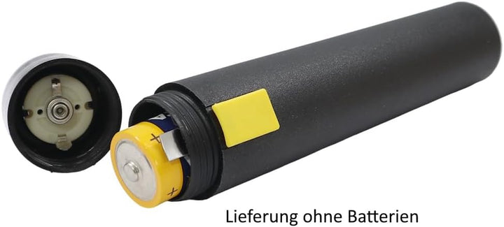 WITTKOWARE Mini-Bohrmaschine mit Batteriebetrieb (3x Baby) und 4 verschiedenen Spannzangen (0,3 bis