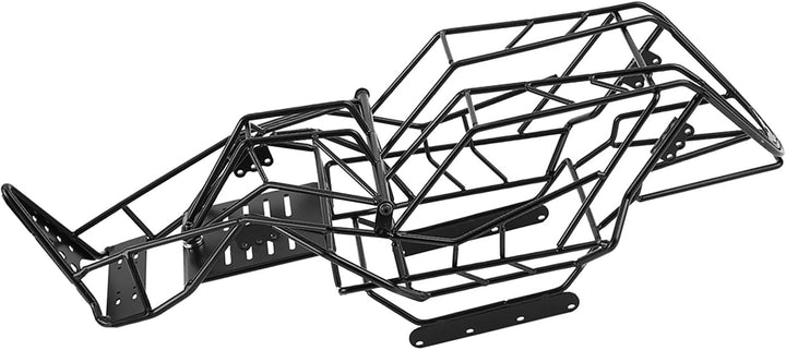 Das Chassis ist EIN starrer schwarzer RC-Rahmen. Überlegener RC-Überrollkäfig-RC-Car-Rahmen für Axia