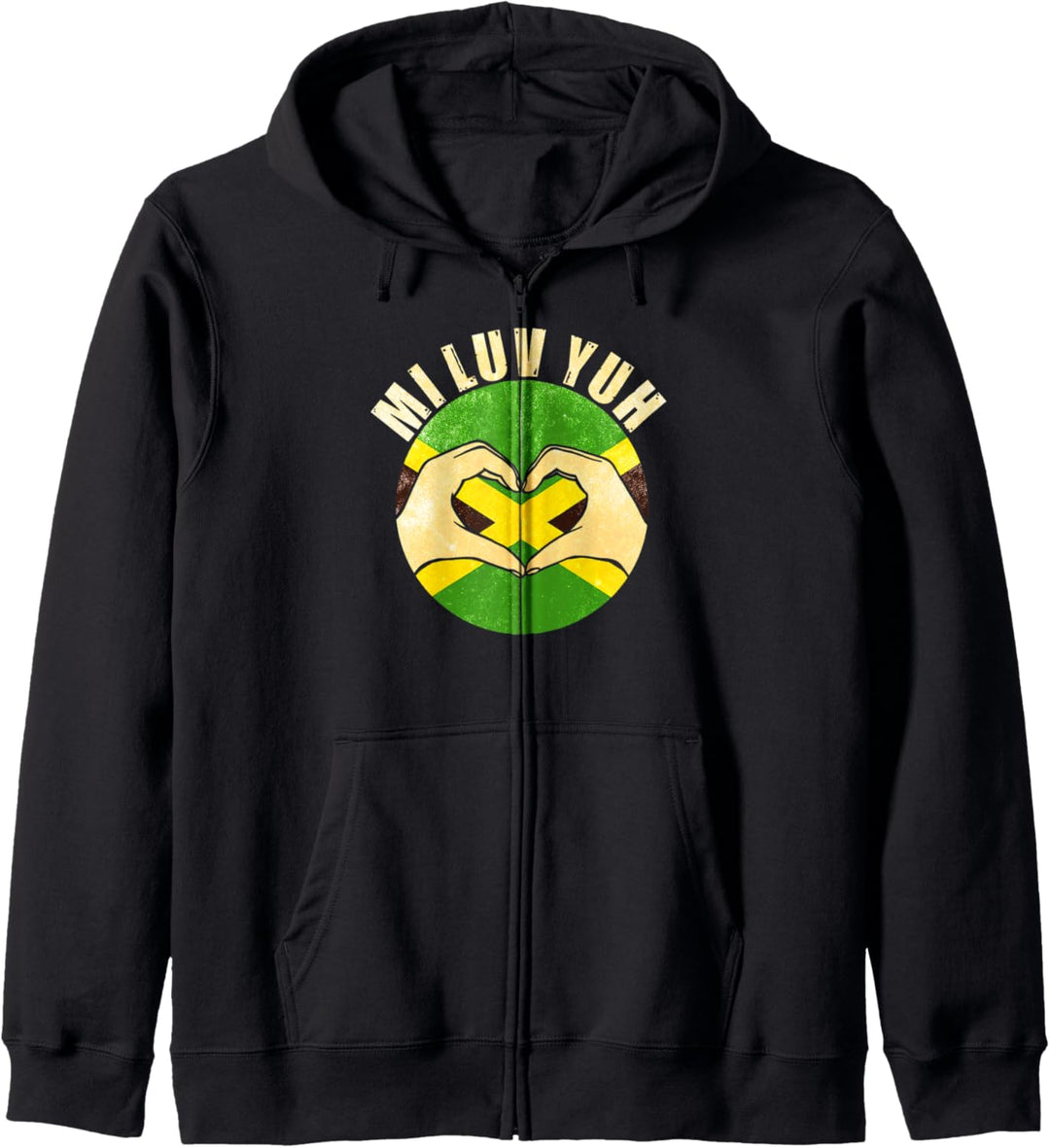 Jamaika Jamaikanische Flagge Karibik Urlaub Reggae Kapuzenjacke