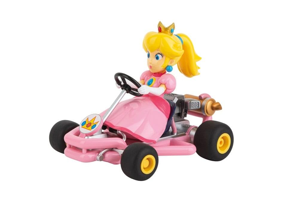 Carrera - 370200986P RC I Mario Kart I Pipe Kart Peach 24GHz Original Lizenz-Kart für spannende Renn