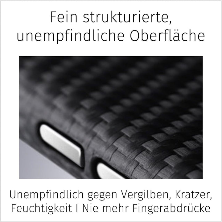 FILONO iPhone 12 Carbon Hülle kompatibel mit MagSafe ultradünn iPhone 12 CARBON Case MS, iPhone 12 C