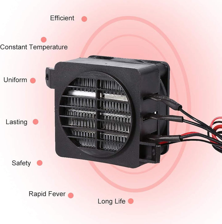 PTC Heizelement 220V, 300W Elektrischer Heizlüfter Konstanter Temperatur Keramik Lufterhitzer PTC-He