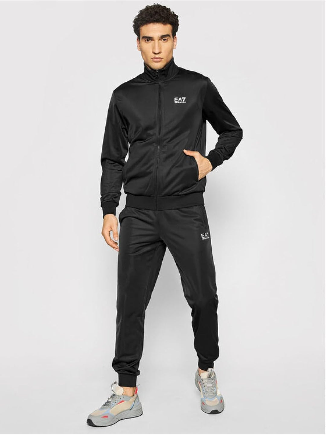EA7 8npv71 Pj08z Herren, Schwarz