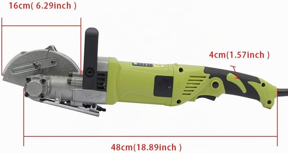 Mauernutfräse Wand Chaser 4000W Wand Nut Schneidemaschine Elektrische Ziegel Beton Schlitz Maschine