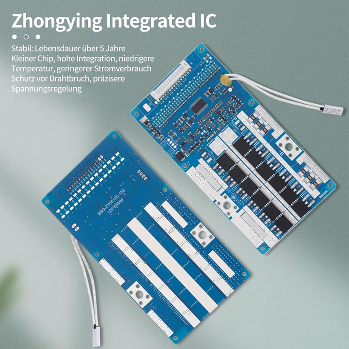 BMS 10S 36V Li-ion Battery Management System PCB Protection Board with Balance Wire and NTC,Ten Func
