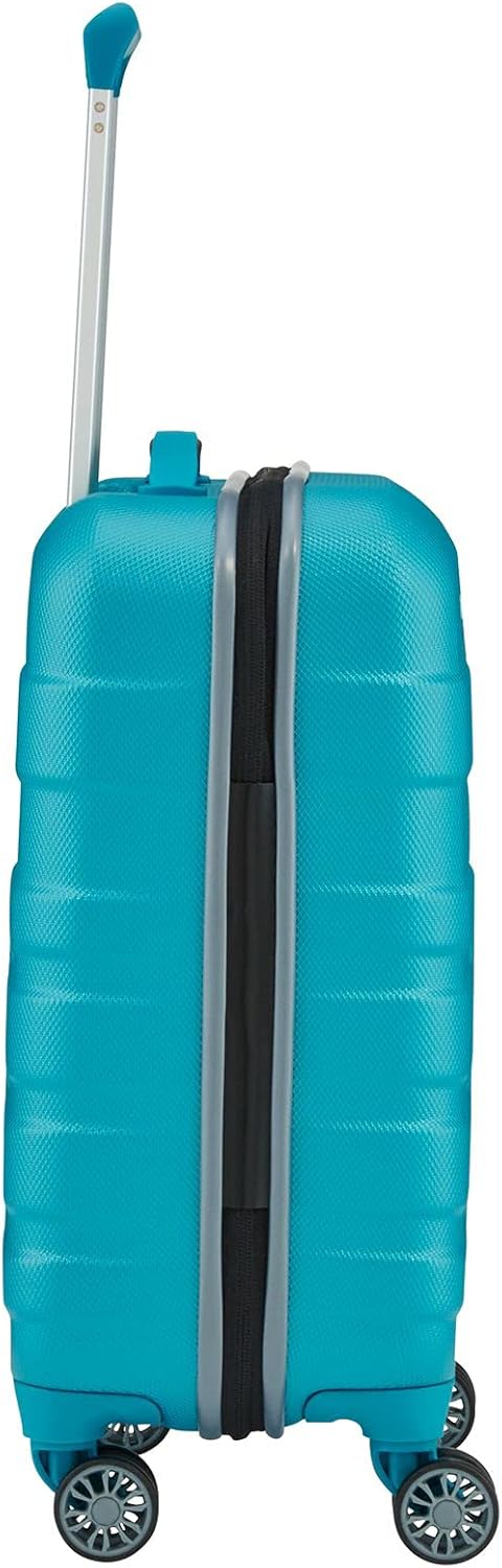 Travelite 4-Rad Handgepäck Koffer mit TSA Schloss erfüllt IATA Borgepäck Mass, Gepäck Serie VECTOR: