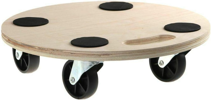 4 Stück Blumenroller Rollbrett Transportroller Fassroller Möbelroller 200kg Rund